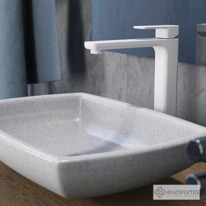 ΜΠΑΤ.ΝΙΠΤ.ΥΨΗΛ.ΜΕ ΒΑΛΒ.CLIC-CLAC QUADRA EURORAMA WHITE MATT