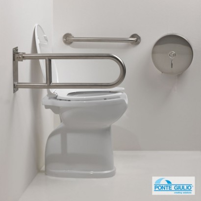 ΛΑΒΗ ΤΟΙΧΟΥ 38 CM ΑΜΕΑ INOX MAT