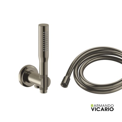 Επίτοιχη παροχή νερού LUMIERE VICARIO, Black Brushed