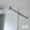 IWIS WALK-IN 107-109 εκ. DEVON CLEAN-GLASS PVD INOX BLACK BRUSHED IWIS WALK-IN 107-109 εκ. DEVON CLEAN-GLASS PVD INOX BLACK BRUSHED